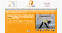 Desktop Screenshot of kiana-yoga-bruchsal.de